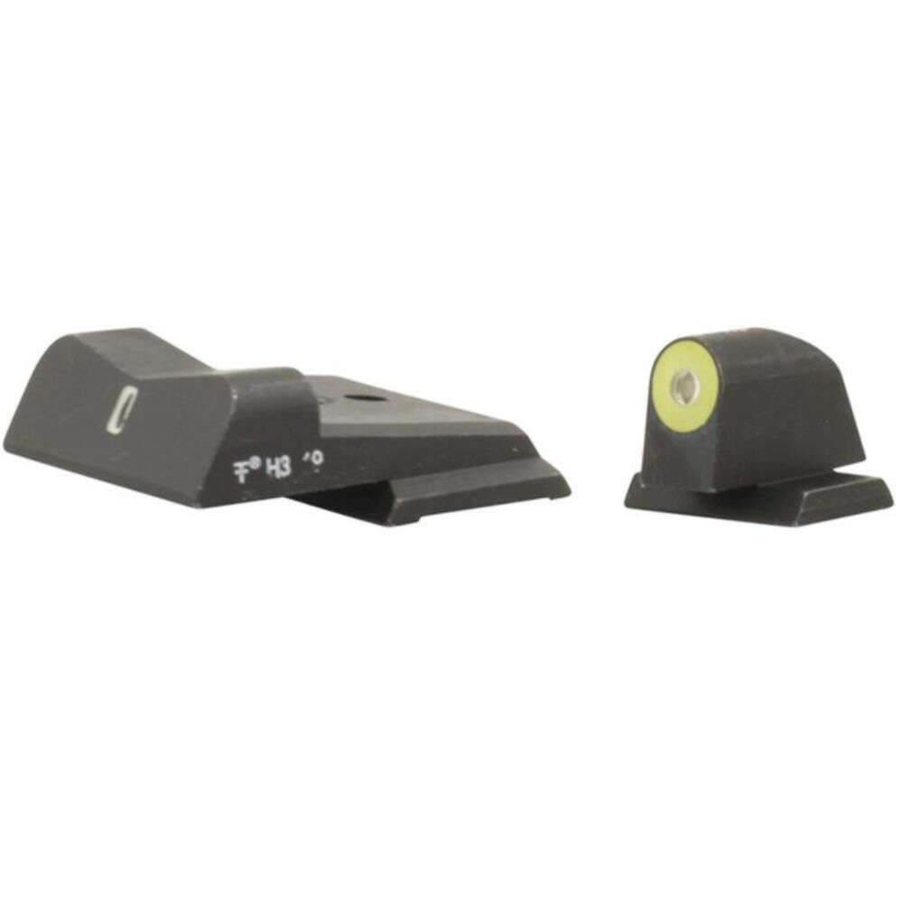 Sights Lasers XS Sights Ready Series XS Sight DXT2 Big Dot Yellow - S&W M&P: Full Size  Compact